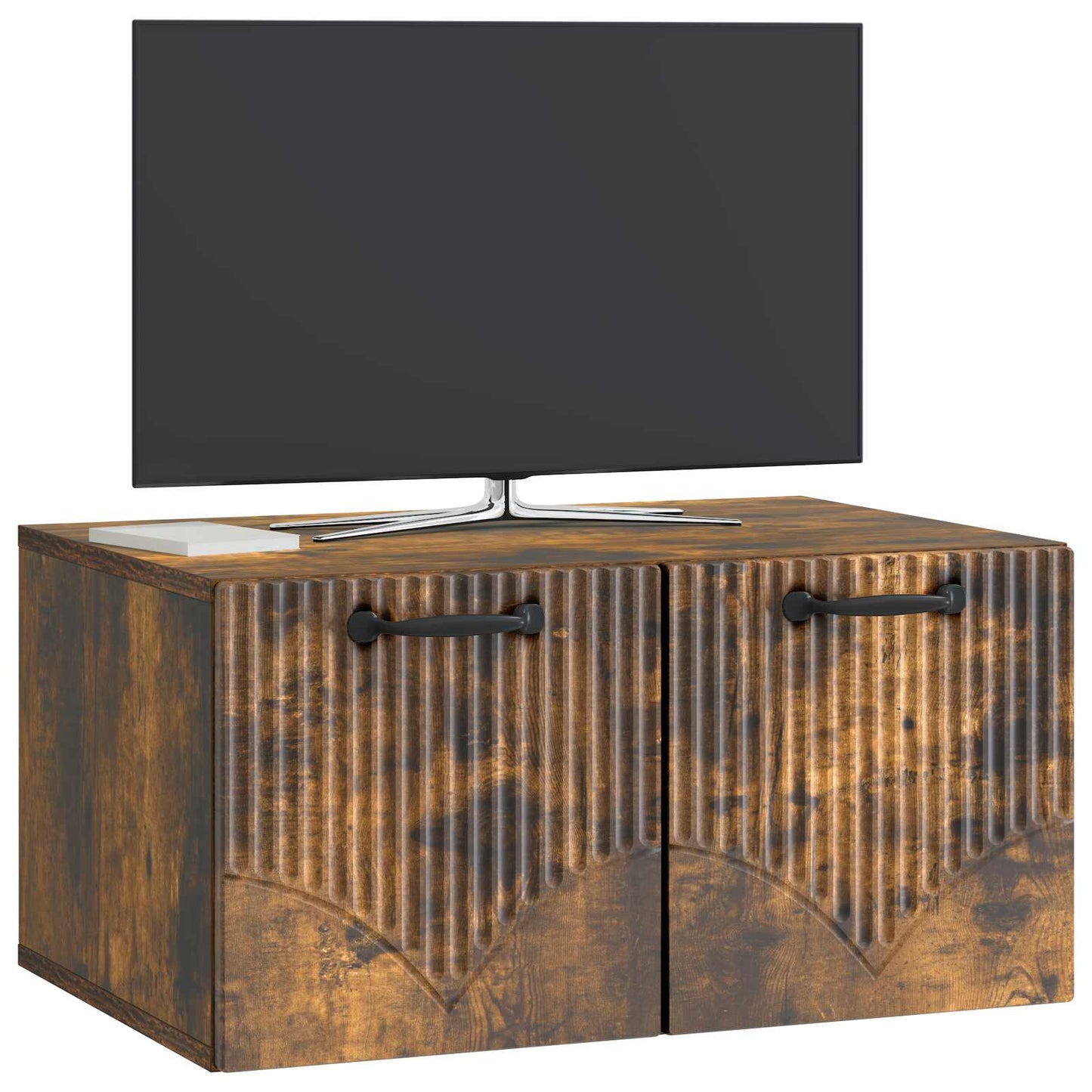 Mobile Porta TV da Muro Rovere Fumo 59,5 x 41 x 30 cm | homemem39