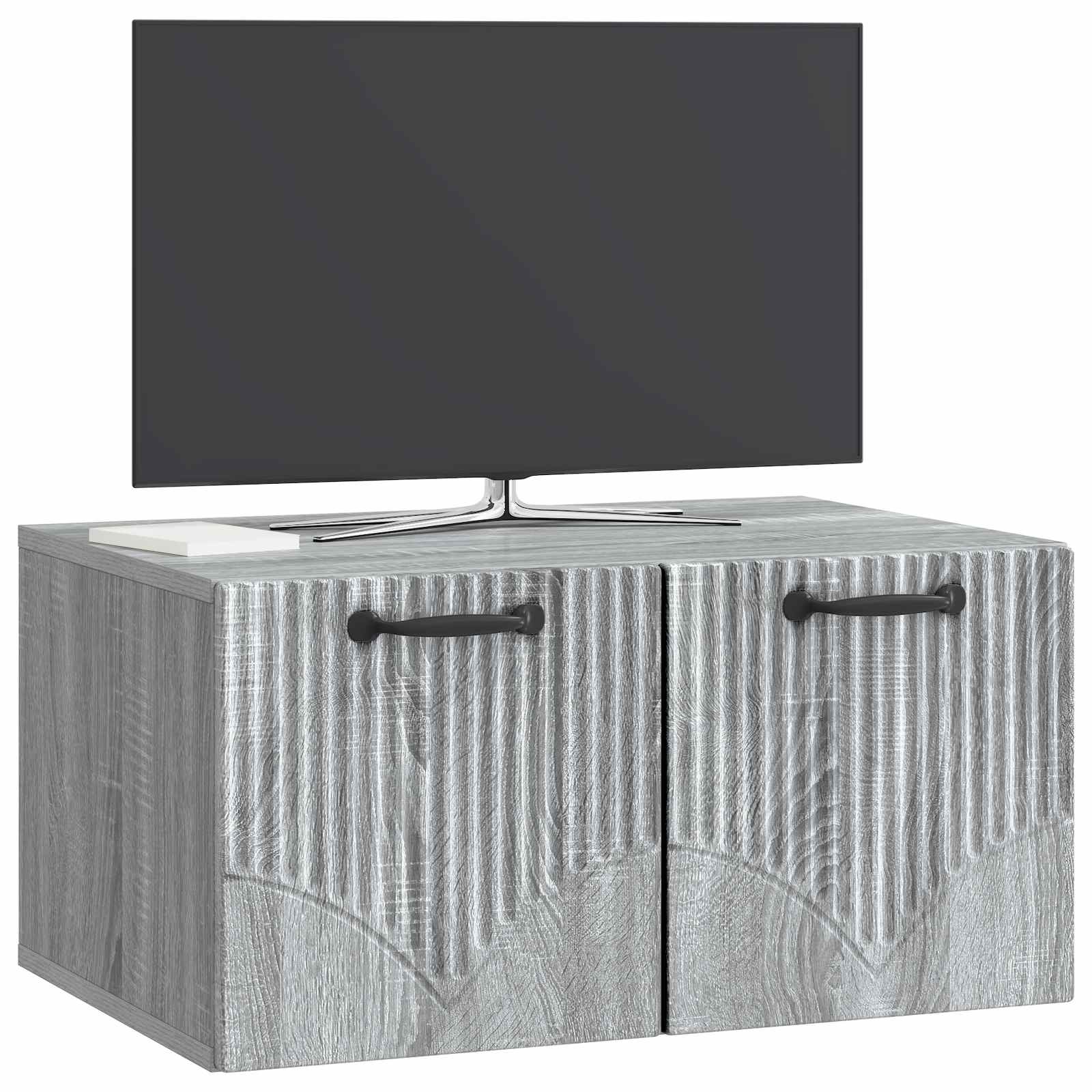 Mobile Porta TV da Muro Grigio Sonoma 59,5 x 41 x 30 cm | homemem39