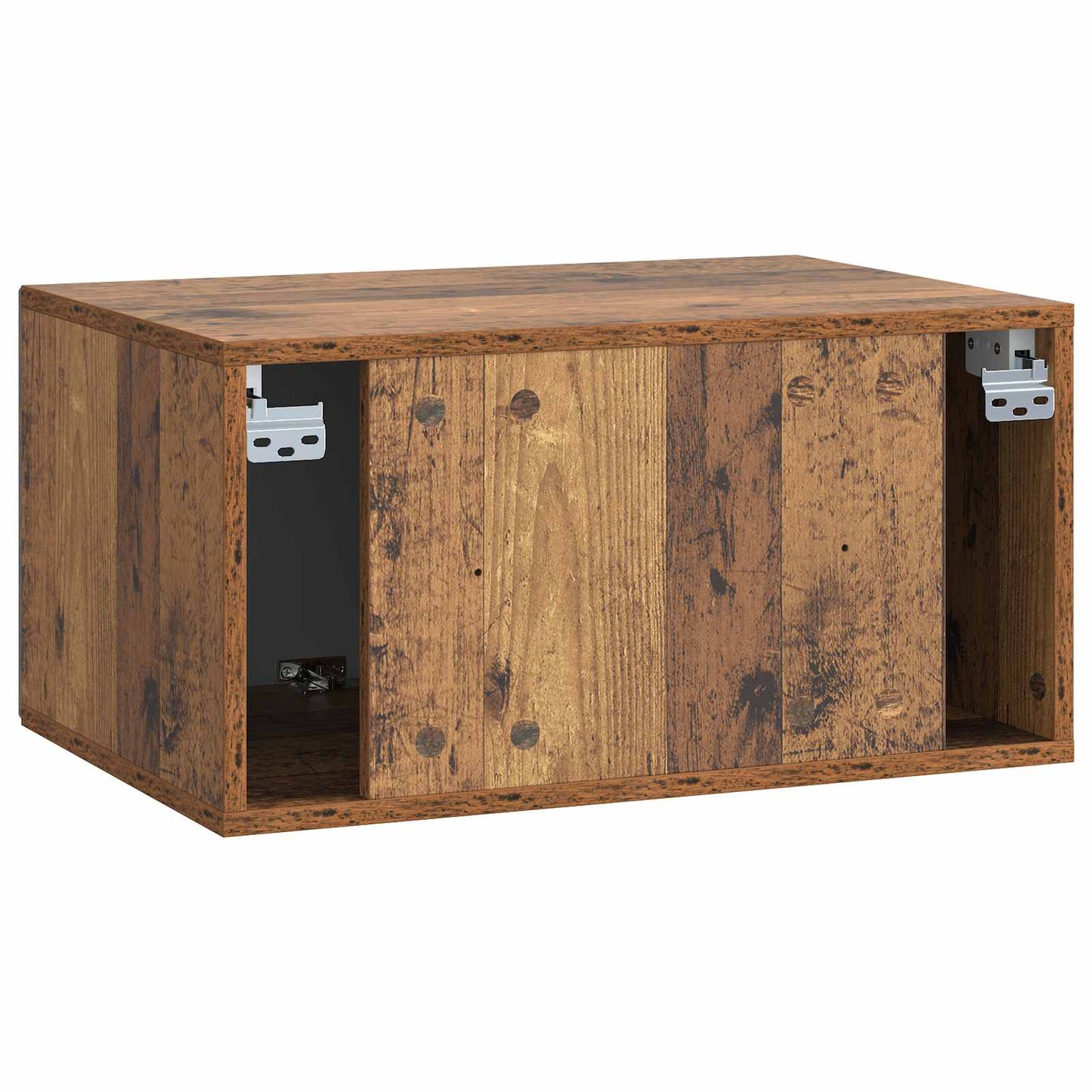 Mobile Porta TV da Muro Legno antico 59,5 x 41 x 30 cm | homemem39