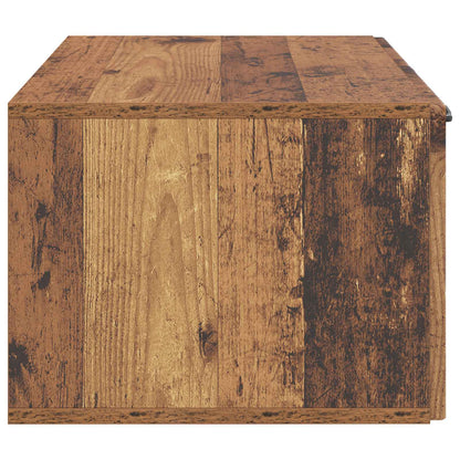 Mobile Porta TV da Muro Legno antico 59,5 x 41 x 30 cm