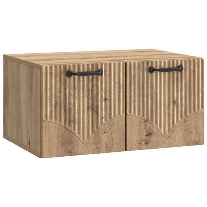Mobile Porta TV da Muro Rovere Artigianale 59,5 x 41 x 30 cm | homemem39