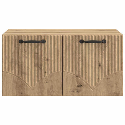 Mobile Porta TV da Muro Rovere Artigianale 59,5 x 41 x 30 cm | homemem39