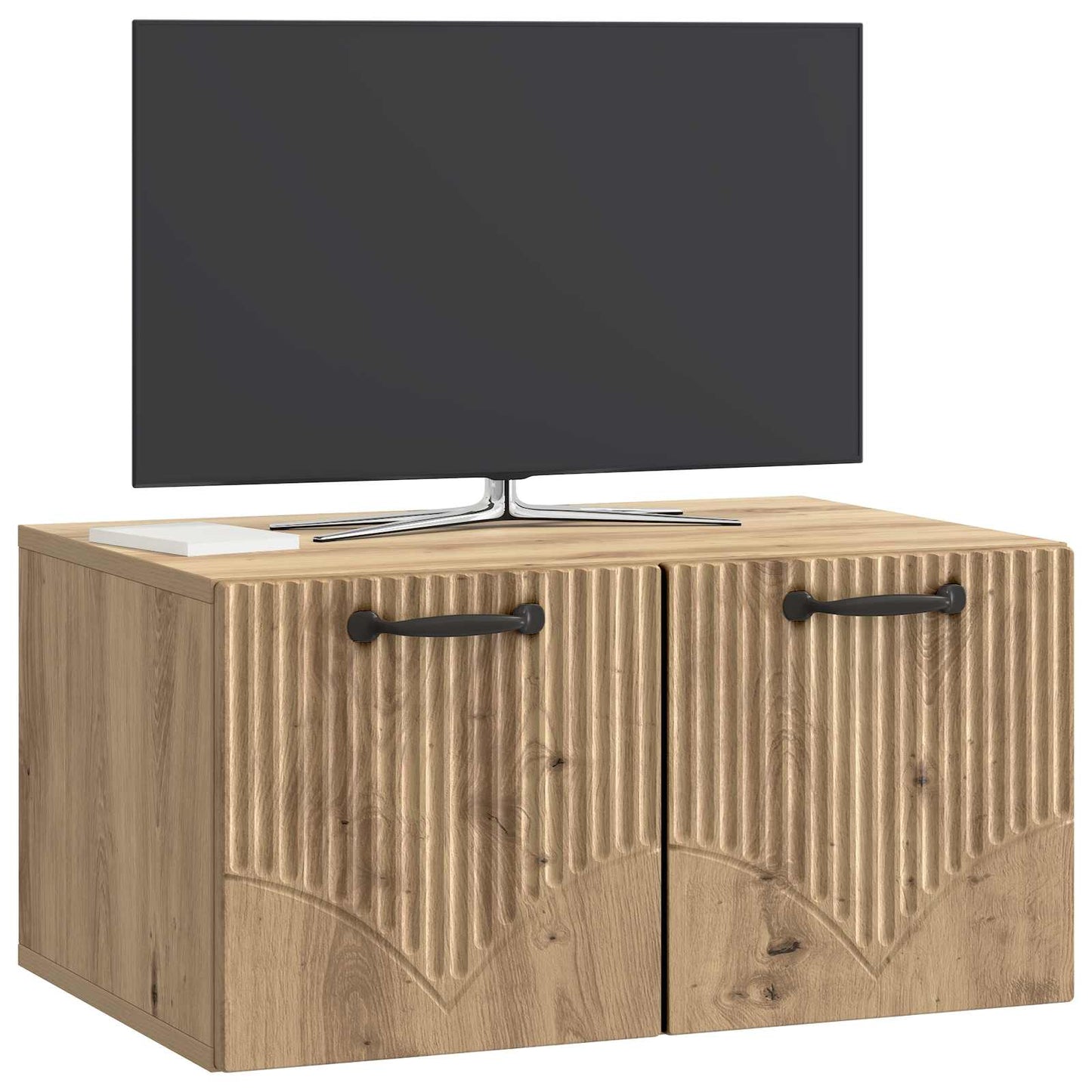 Mobile Porta TV da Muro Rovere Artigianale 59,5 x 41 x 30 cm | homemem39