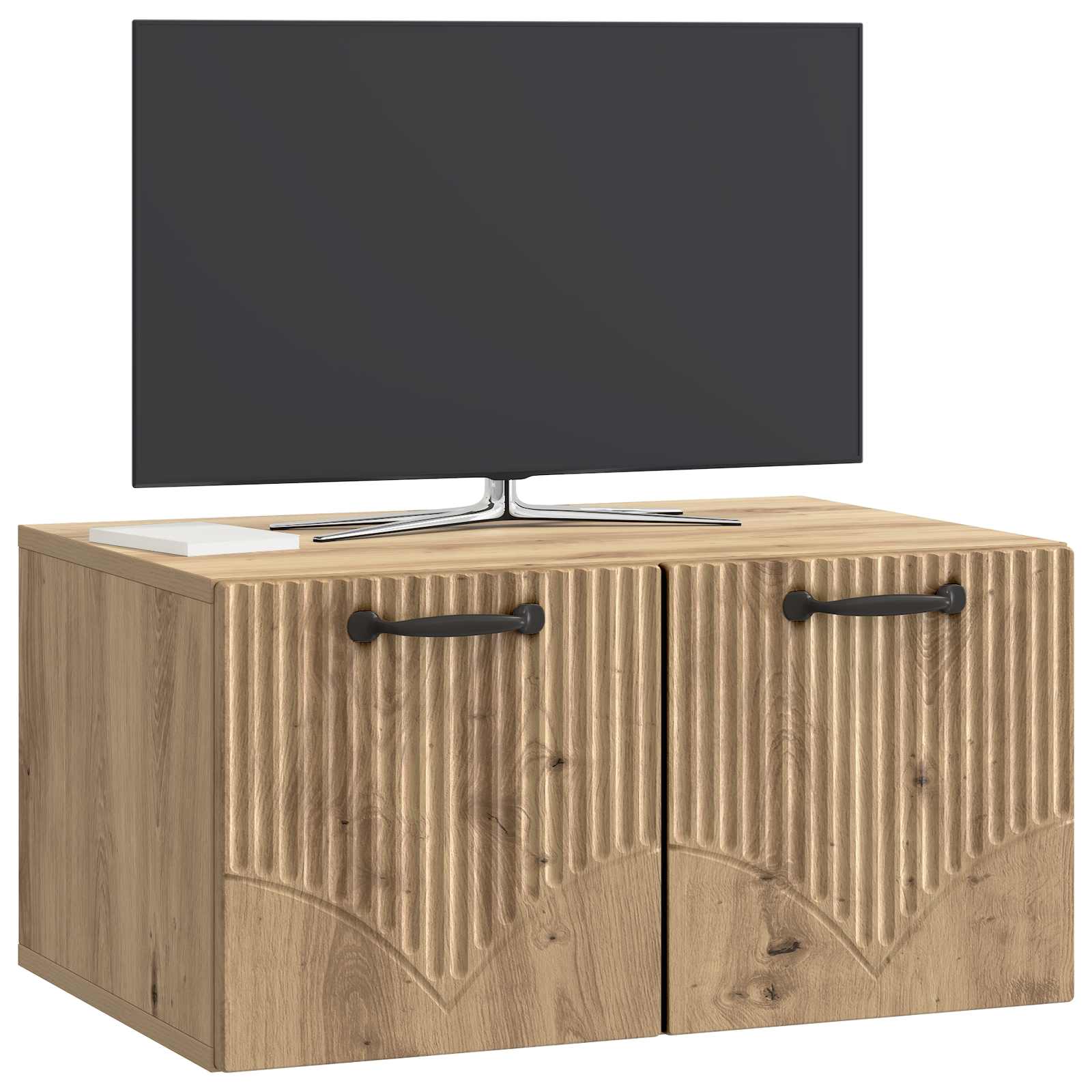 Mobile Porta TV da Muro Rovere Artigianale 59,5 x 41 x 30 cm | homemem39