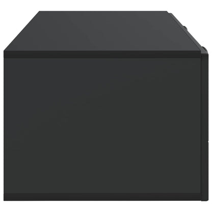 Mobile Porta TV da Muro Nero 78,5 x 41 x 30 cm