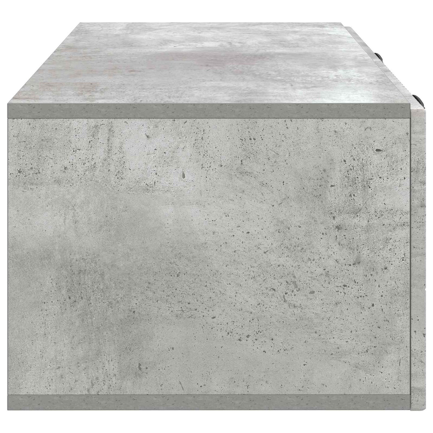 Mobile Porta TV da Muro Grigio Cemento 78,5 x 41 x 30 cm