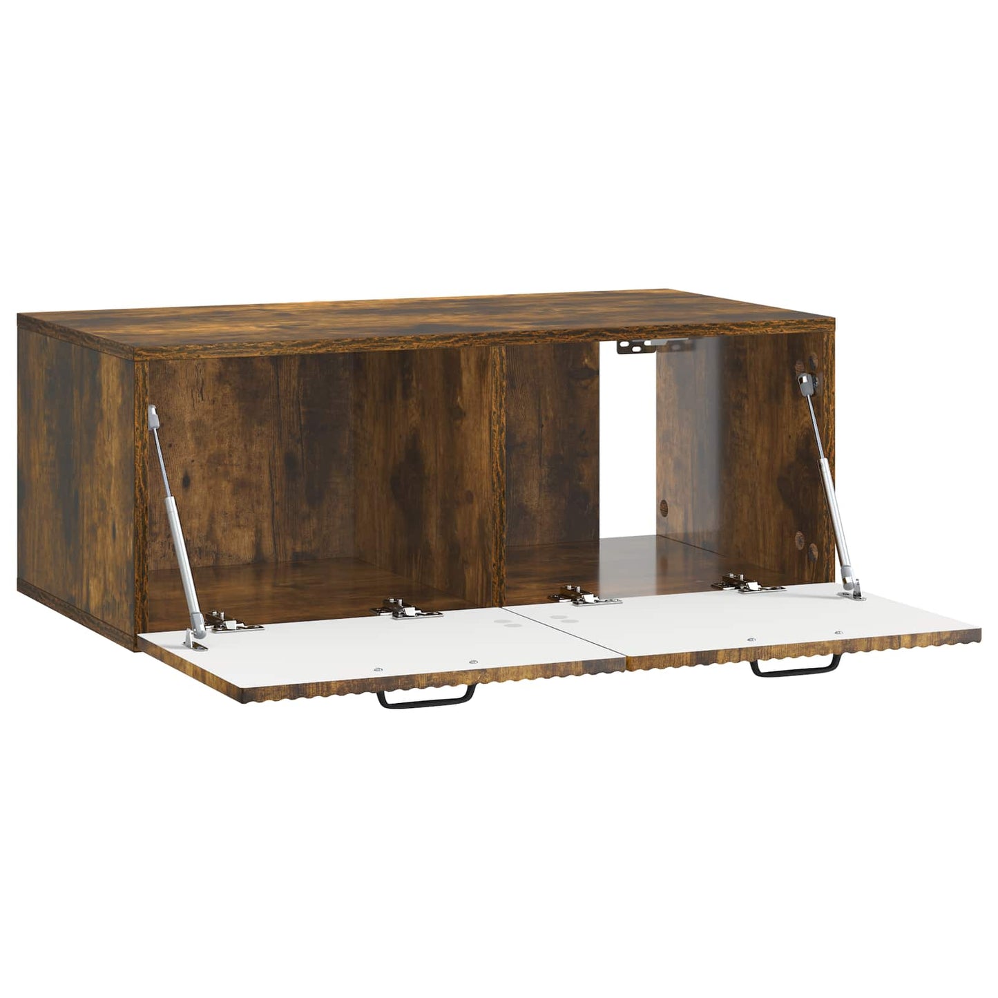 Mobile Porta TV da Muro Rovere Fumo 78,5 x 41 x 30 cm