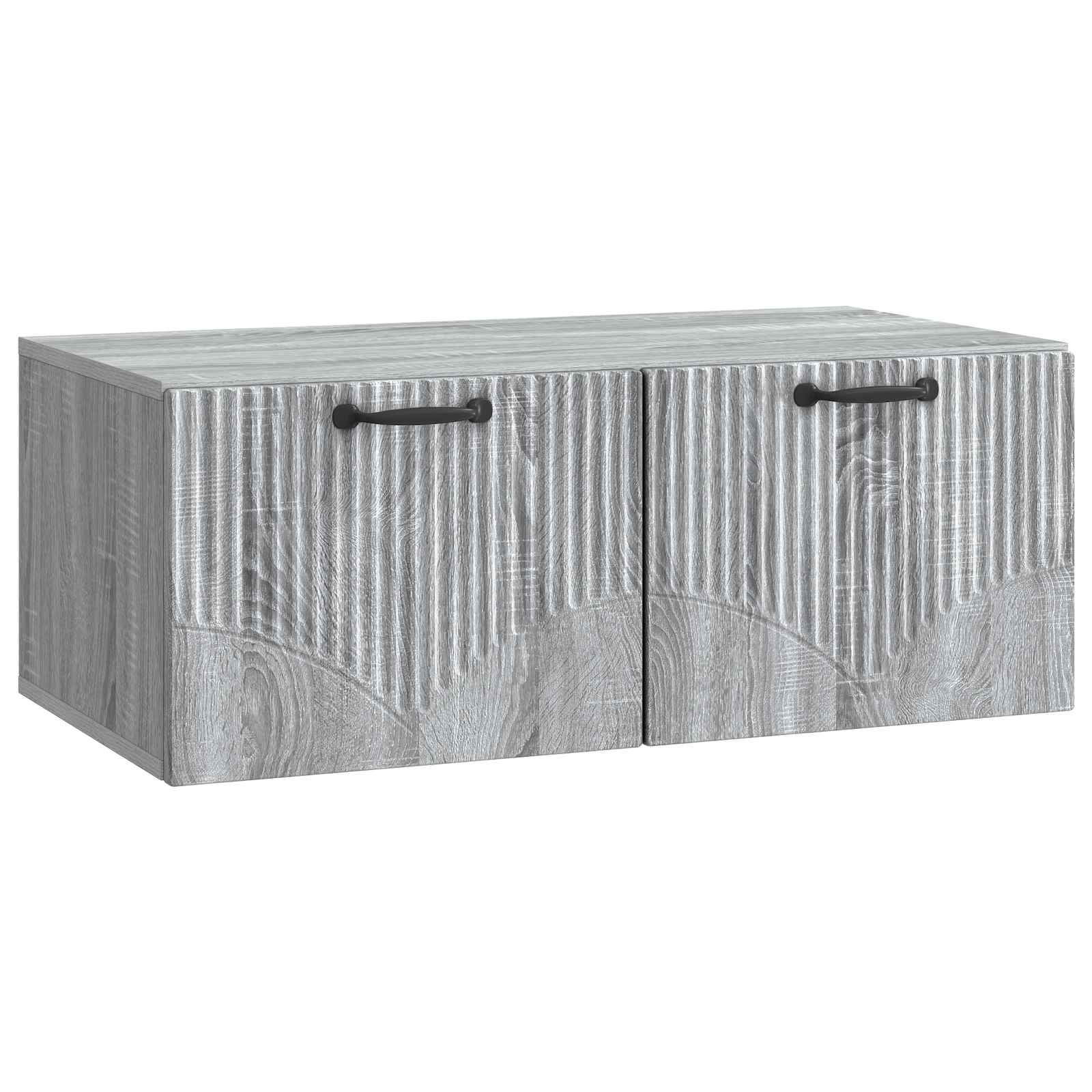 Mobile Porta TV da Muro Grigio Sonoma 78,5 x 41 x 30 cm | homemem39