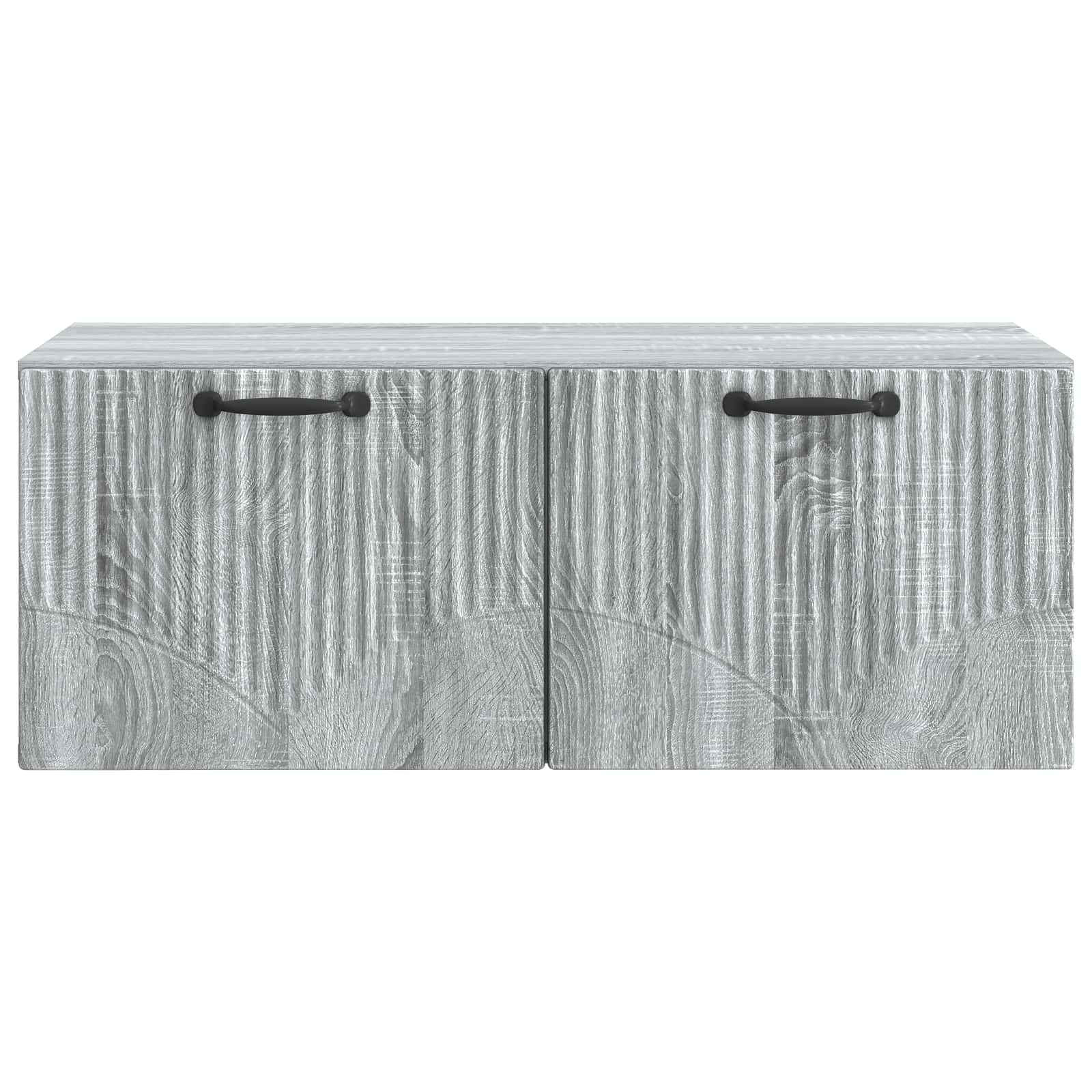 Mobile Porta TV da Muro Grigio Sonoma 78,5 x 41 x 30 cm | homemem39