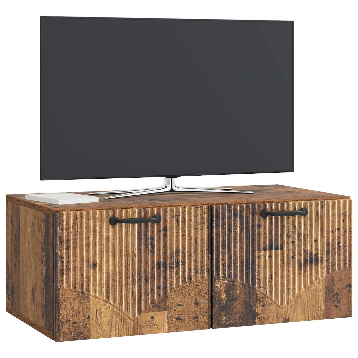 Mobile Porta TV da Muro Legno antico 78,5 x 41 x 30 cm