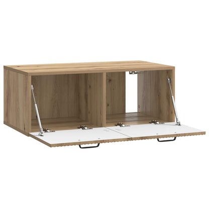 Mobile Porta TV da Muro Rovere Artigianale 78,5 x 41 x 30 cm | homemem39