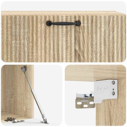 Mobile Porta TV da Muro Rovere Sonoma 98 x 41 x 30 cm | homemem39