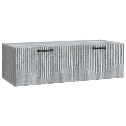 Mobile Porta TV da Muro Grigio Sonoma 98 x 41 x 30 cm