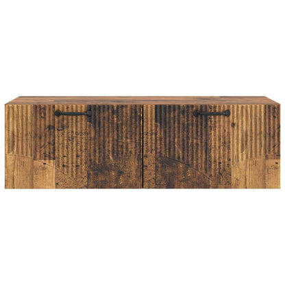 Mobile Porta TV da Muro Legno antico 98 x 41 x 30 cm