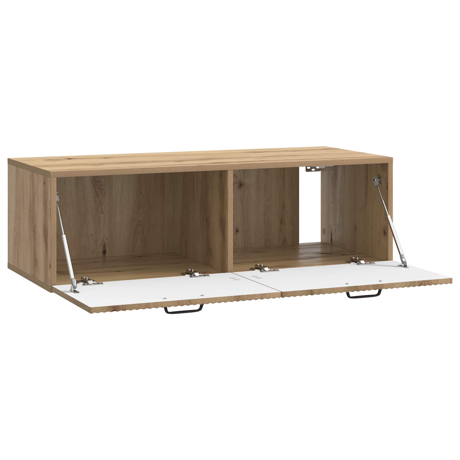 Mobile Porta TV da Muro Rovere Artigianale 98 x 41 x 30 cm | homemem39
