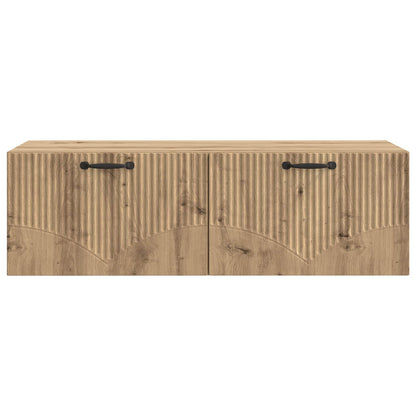 Mobile Porta TV da Muro Rovere Artigianale 98 x 41 x 30 cm | homemem39