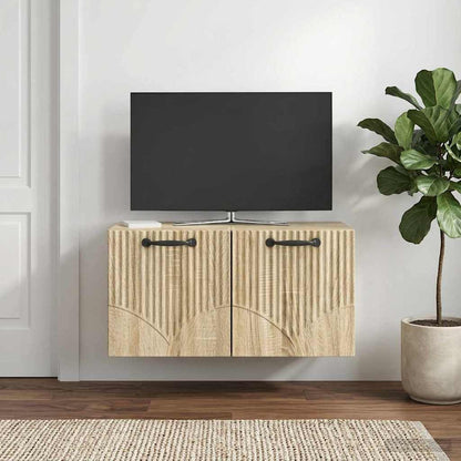 Mobile Porta TV da Muro Rovere Sonoma 59,5 x 31 x 30 cm