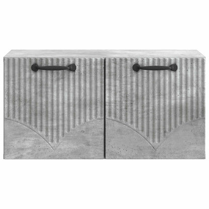 Mobile Porta TV da Muro Grigio Cemento 59,5 x 31 x 30 cm | homemem39