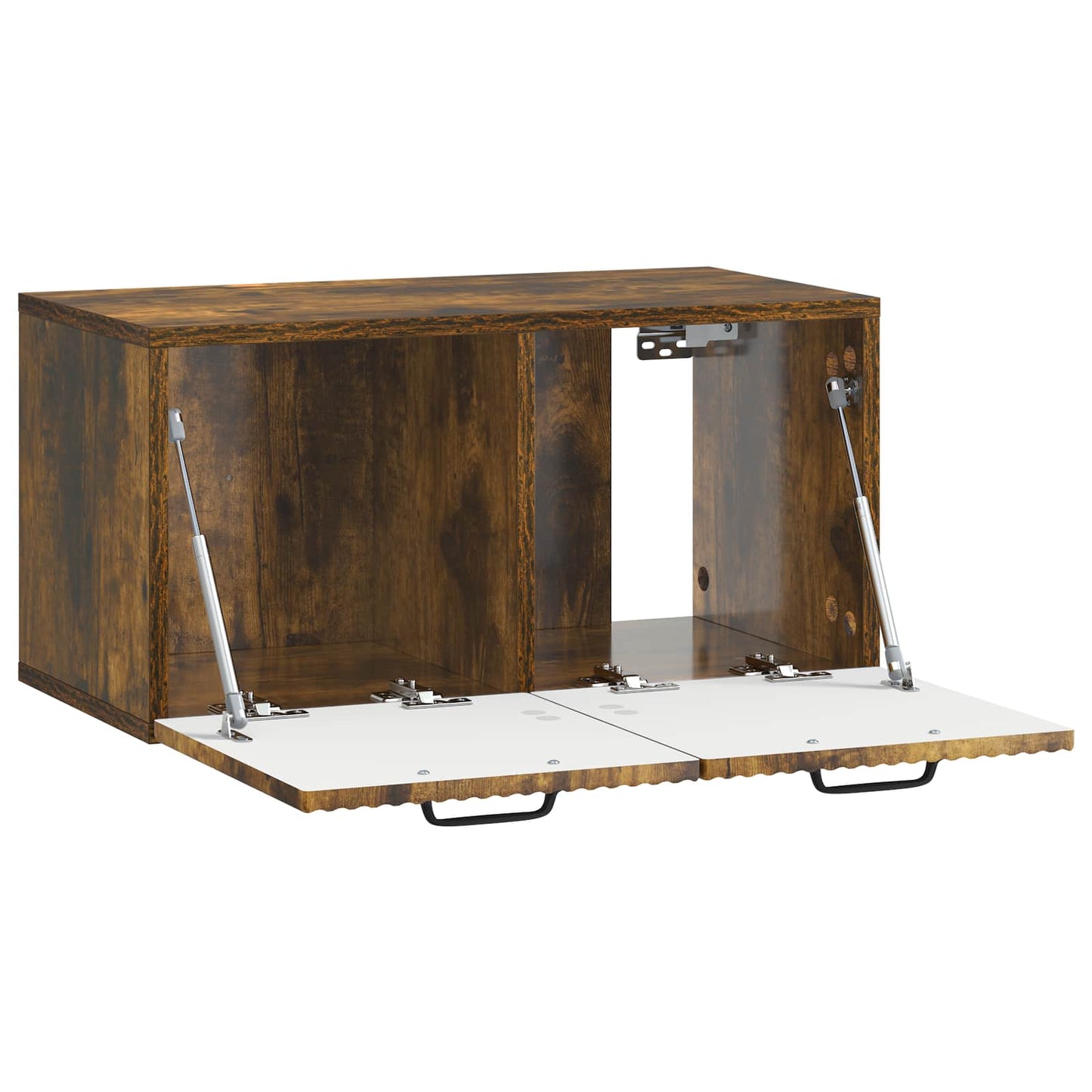 Mobile Porta TV da Muro Rovere Fumo 59,5 x 31 x 30 cm