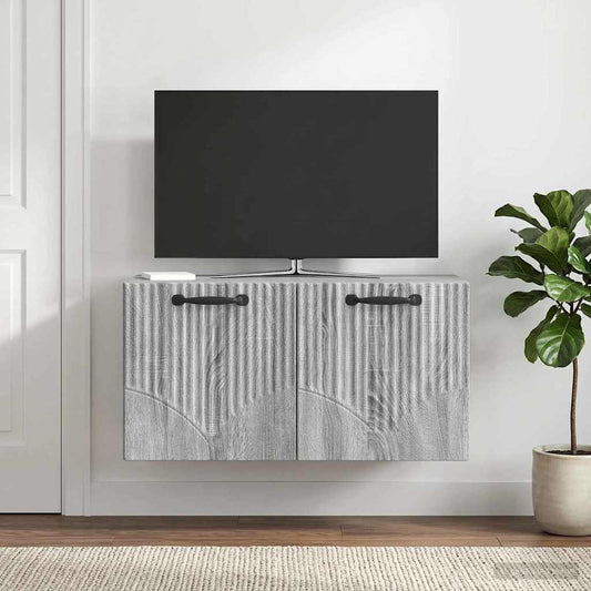 Mobile Porta TV da Muro Grigio Sonoma 59,5 x 31 x 30 cm - homemem39