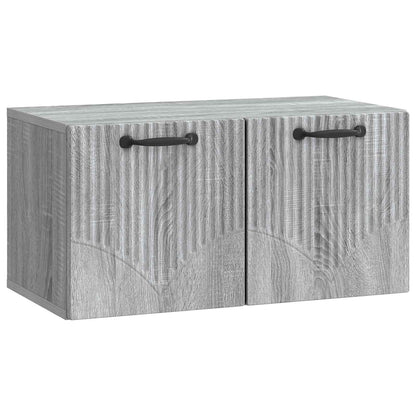 Mobile Porta TV da Muro Grigio Sonoma 59,5 x 31 x 30 cm | homemem39