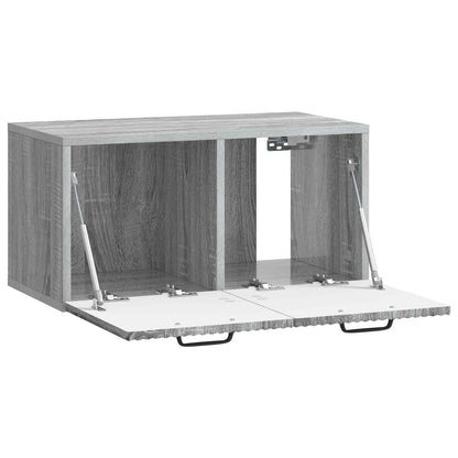 Mobile Porta TV da Muro Grigio Sonoma 59,5 x 31 x 30 cm