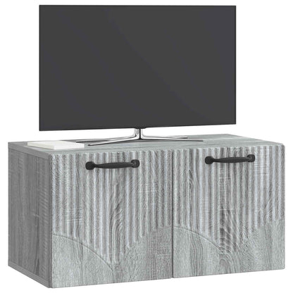 Mobile Porta TV da Muro Grigio Sonoma 59,5 x 31 x 30 cm | homemem39