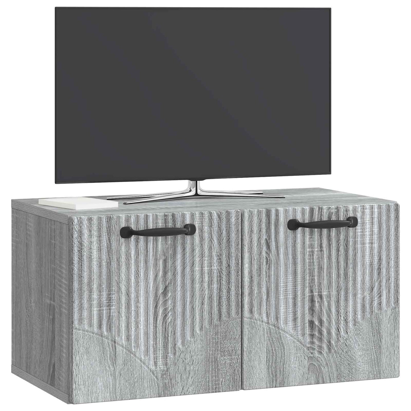 Mobile Porta TV da Muro Grigio Sonoma 59,5 x 31 x 30 cm