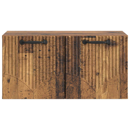 Mobile Porta TV da Muro Legno antico 59,5 x 31 x 30 cm | homemem39