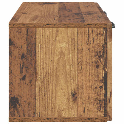 Mobile Porta TV da Muro Legno antico 59,5 x 31 x 30 cm | homemem39