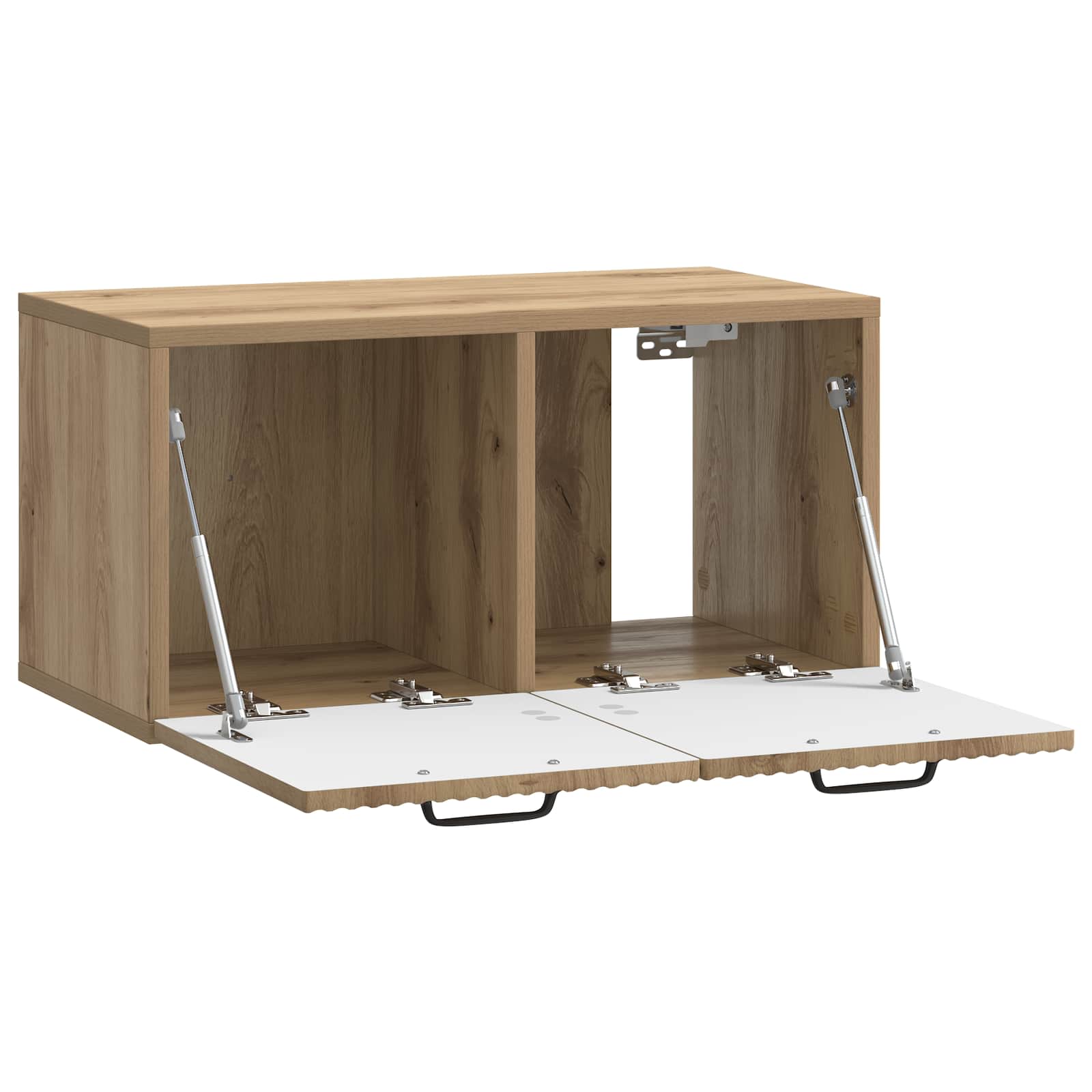 Mobile Porta TV da Muro Rovere Artigianale 59,5 x 31 x 30 cm | homemem39
