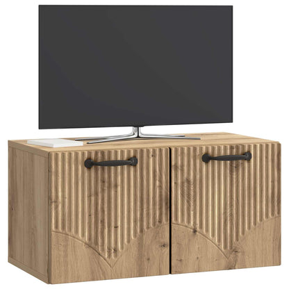 Mobile Porta TV da Muro 59,5 x 31 x 30 cm Rovere Artigianale