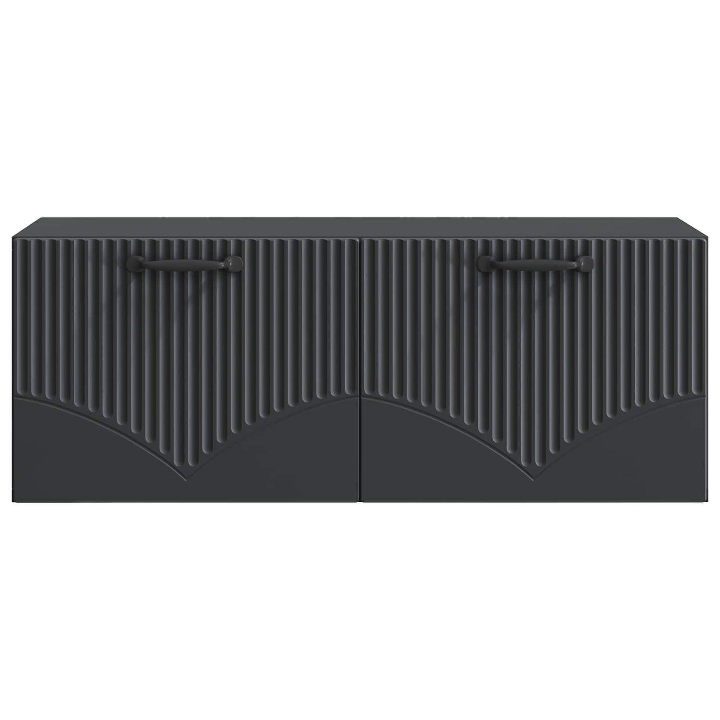 Mobile Porta TV da Muro Nero 78,5 x 31 x 30 cm | homemem39