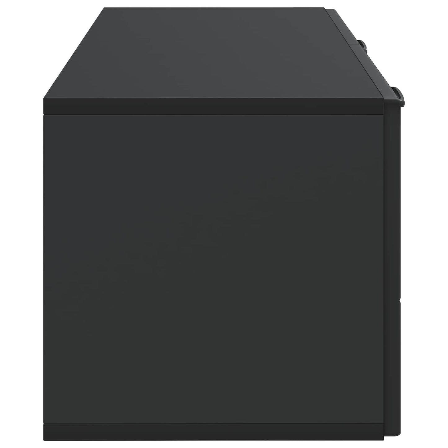 Mobile Porta TV da Muro Nero 78,5 x 31 x 30 cm