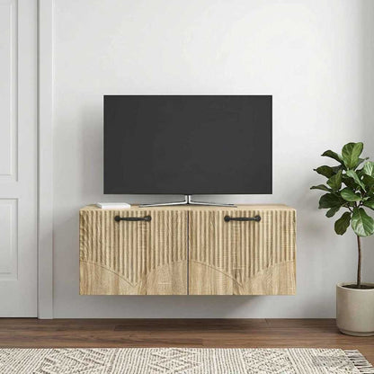 Mobile Porta TV da Muro Rovere Sonoma 78,5 x 31 x 30 cm