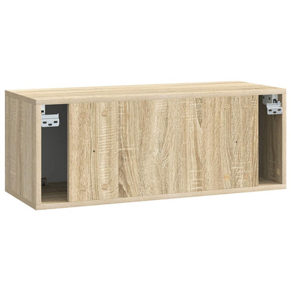 Mobile Porta TV da Muro Rovere Sonoma 78,5 x 31 x 30 cm