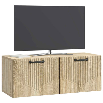 Mobile Porta TV da Muro Rovere Sonoma 78,5 x 31 x 30 cm | homemem39