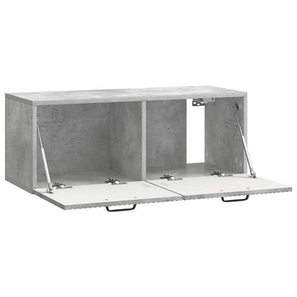 Mobile Porta TV da Muro Grigio Cemento 78,5 x 31 x 30 cm | homemem39