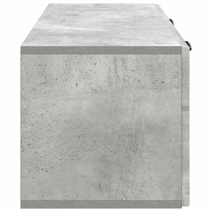 Mobile Porta TV da Muro Grigio Cemento 78,5 x 31 x 30 cm