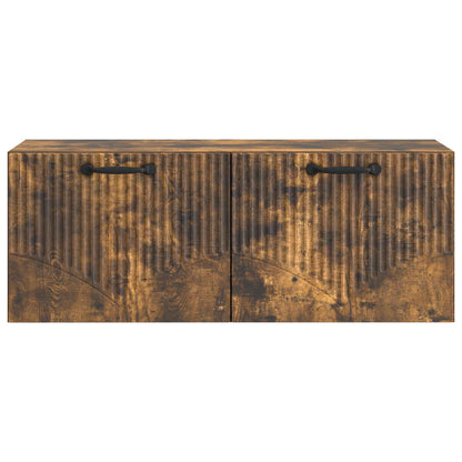 Mobile Porta TV da Muro Rovere Fumo 78,5 x 31 x 30 cm | homemem39