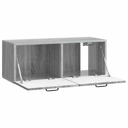 Mobile Porta TV da Muro Grigio Sonoma 78,5 x 31 x 30 cm | homemem39