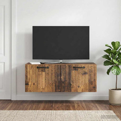 Mobile Porta TV da Muro Legno antico 78,5 x 31 x 30 cm