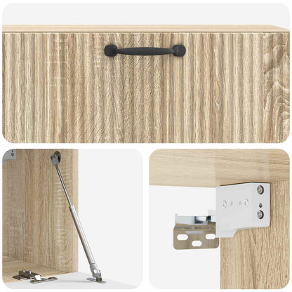 Mobile Porta TV da Muro Rovere Sonoma 98 x 31 x 30 cm | homemem39