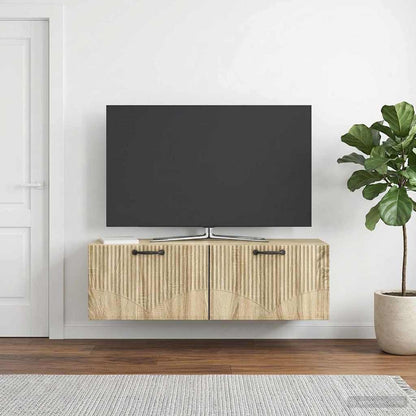 Mobile Porta TV da Muro Rovere Sonoma 98 x 31 x 30 cm