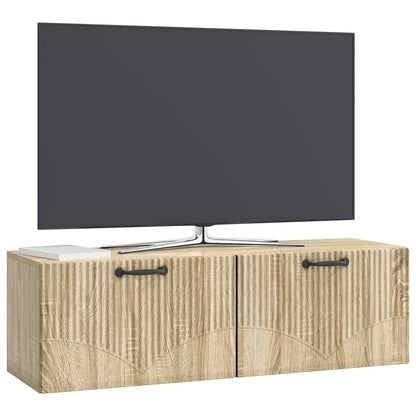 Mobile Porta TV da Muro Rovere Sonoma 98 x 31 x 30 cm | homemem39