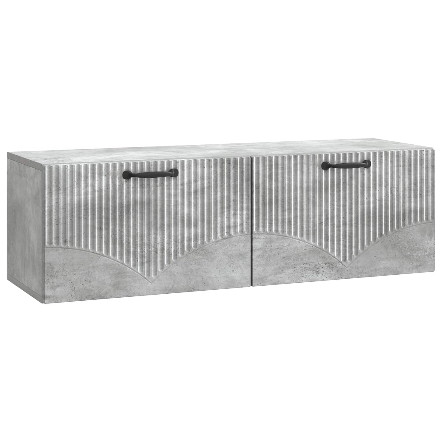 Mobile Porta TV da Muro Grigio Cemento 98 x 31 x 30 cm