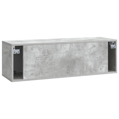 Mobile Porta TV da Muro Grigio Cemento 98 x 31 x 30 cm | homemem39