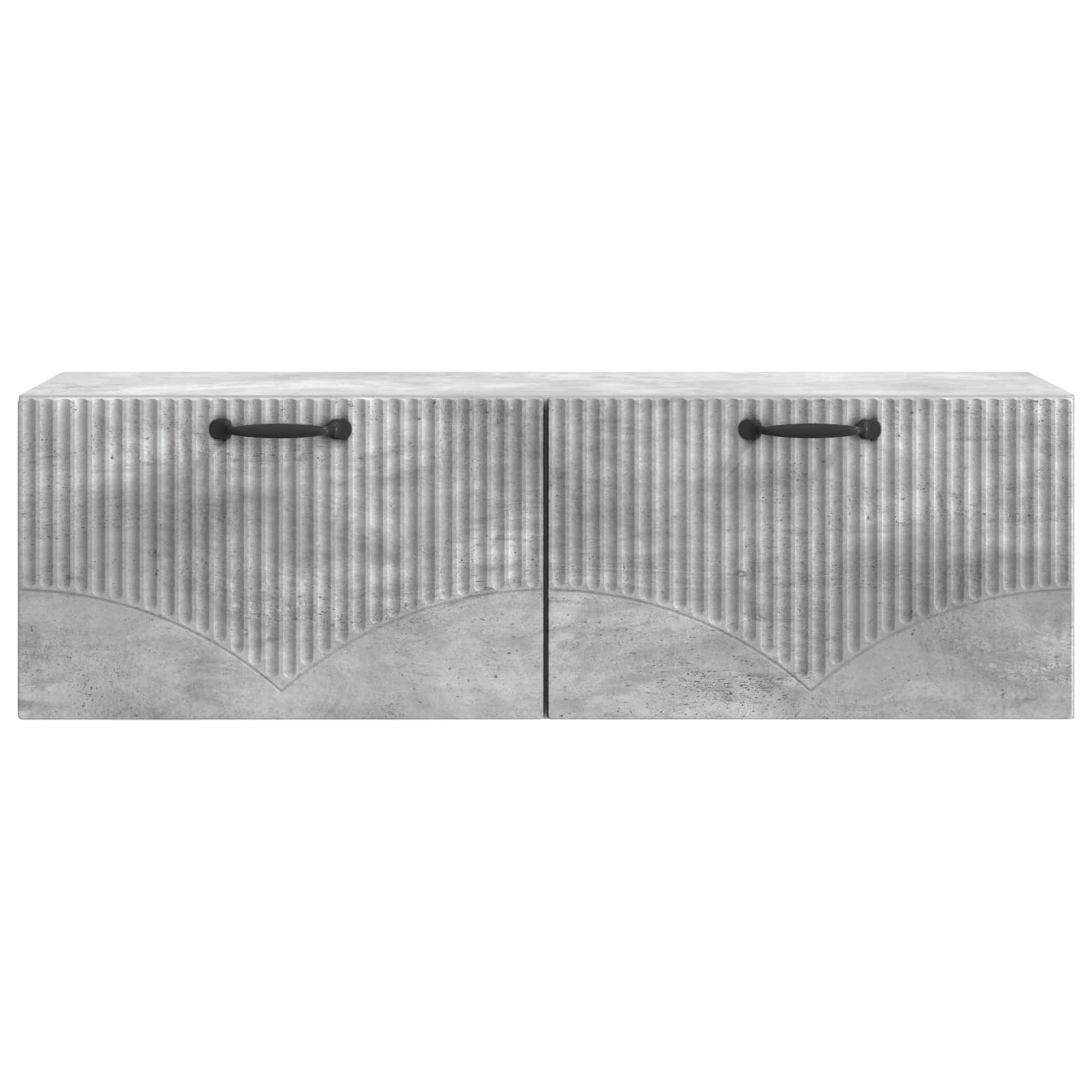 Mobile Porta TV da Muro Grigio Cemento 98 x 31 x 30 cm | homemem39