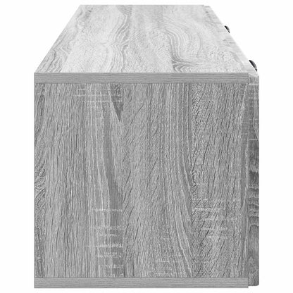 Mobile Porta TV da Muro Grigio Sonoma 98 x 31 x 30 cm