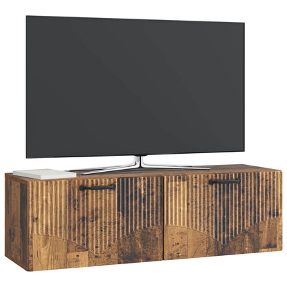 Mobile Porta TV da Muro Legno antico 98 x 31 x 30 cm